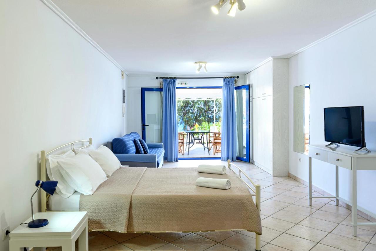 Aliki Studios Paralia Agias Foteinis Exterior foto