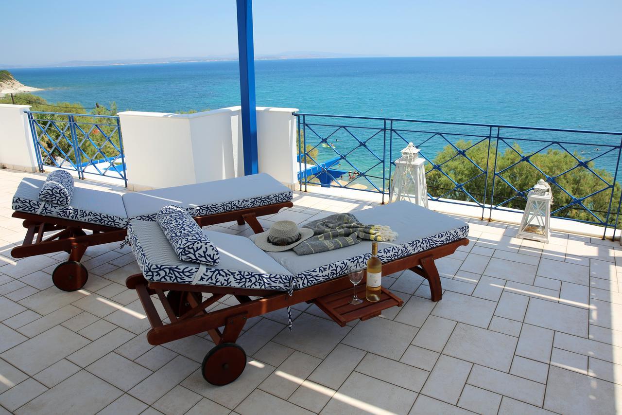 Aliki Studios Paralia Agias Foteinis Exterior foto